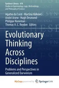 Evolutionary Thinking Across Disciplines - du Crest Agathe