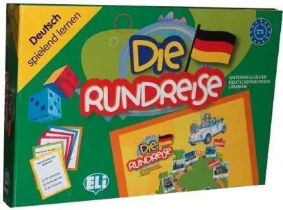 Gra językowa Niemiecki Die Rundreise. Opr. karton - ELI
