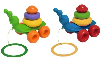 Ślimak zabawka edukacyjna 4el - WADER