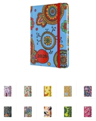 Terminarz 2026 tygod. A5 perforowany grzbiet MIX - Artsezon