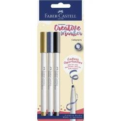 Pisak kreatywny goldfaber 3 kolory - Faber Castell