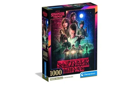Puzzle 1000 Stranger Things Netflix - Clementoni
