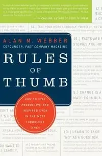 Rules of Thumb - Alan Webber M