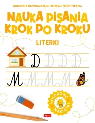Nauka pisania krok po kroku. Literki - praca zbiorowa