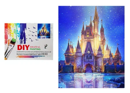 Malowanie po numerach Pałac - SWEDE