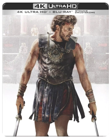 Gladiator II, 2 Blu-ray 4K. Steelbook