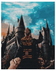 Malowanie po numerach - Magia Hogwartu 40x50cm - Twoje Hobby