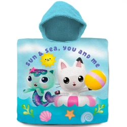 Ponczo kąpielowe Gabbi 60x120cm - Kids Euroswan