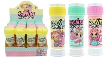 Bańki mydlane 60ml (12szt) - Schemat