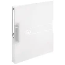Segregator A4 PP 2R 4 cm biały transparentny - HERLITZ