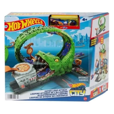 Hot Wheels City Pętla krokodyla HKX39 - Mattel