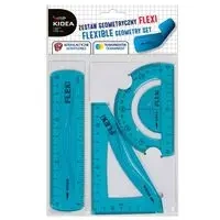 Zestaw geometryczny Flexi 15 cm 3 elementy - Kidea