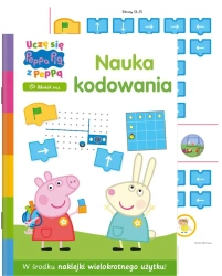 Peppa Pig. Uczę się z Peppą. Nauka kodowania cz.1 - praca zbiorowa