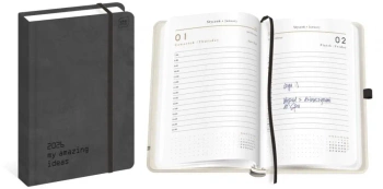 Kalendarz 2026 książkowy A5/384K Mat+UV Ideas - INTERDRUK