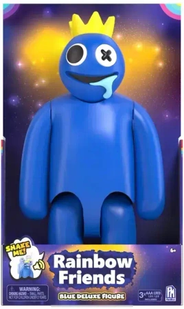 RAINBOW FRIENDS Roblox Figurka Blue Deluxe Duża 20cm z Dźwiękiem