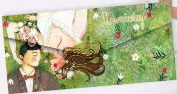 Koperta Ślub Para na łące - Henry