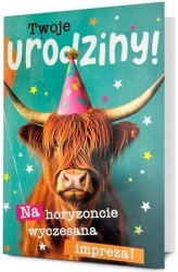 Karnet B6 Urodziny - Pan Dragon