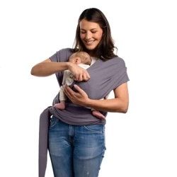 Chusta do kangurowania BOBA Wrap - ciemny szary