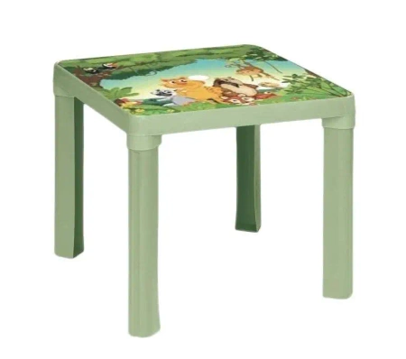 Stolik plastikowy pastel pistacja - 3toysm
