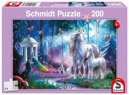 Puzzle 200 Jednorożec i źrebak 112716 - Schmidt Puzzle