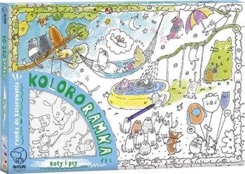 Kolororamka. Koty i psy - praca zbiorowa