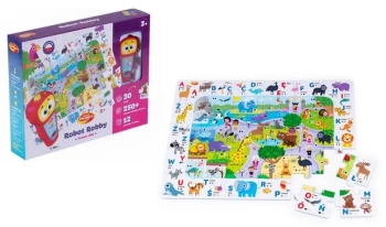 Robot Robby puzzle ABC - Dumel