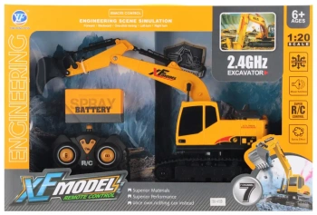 Maszyna budowlana. Koparka - Mega Creative