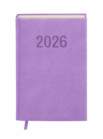 Kalendarz 2026 A5 Colorfix DNS liliowy - -