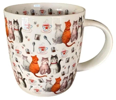 Kubek M108 Koty i herbata - Alex Clark