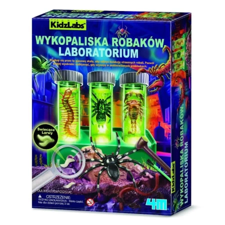 Kidzlabs Labolatorium Wykopalski z Robakami - 4M Industrial Development Ltd.