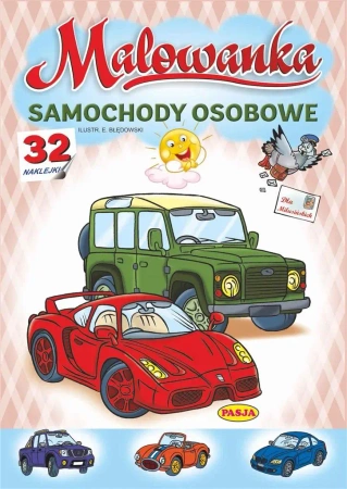 Malowanka - Samochody osobowe - praca zbiorowa