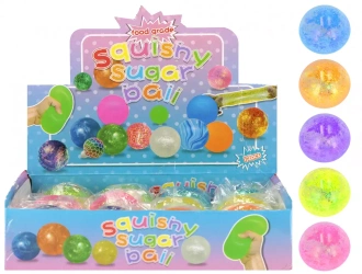 Piłka Antystres 6cm 4xmic Mc Disp 12/144