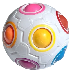 Zabawka edukacyjna. Tęczowa piłeczka - Aksjomat Toruń