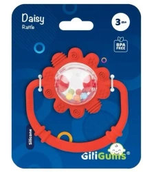 Grzechotka Stokrotka czerwona - Giligums