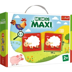 GRA Memos Maxi Zwierzęta na farmie 02266 - Trefl PAP