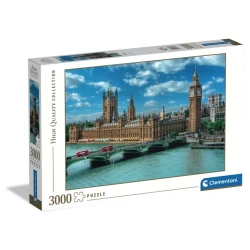 Puzzle 3000 HQ The Houses Of Parliament - Clementoni
