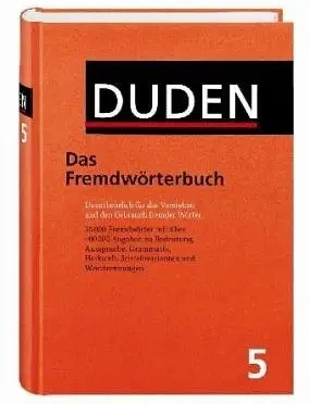Duden. Band 5. Das Fremdwörterbuch. 8 ed. HB - Duden