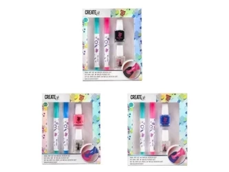 Zestaw markerów do paznokci CREATE IT! - Canenco