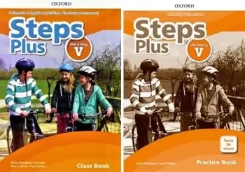 STEPS PLUS 5 PODRĘCZNIK + ĆWICZENIA + CD OXFORD - Sylvia Wheeldon, Tim Falla, Paul Davis A., Paul S
