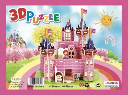 Puzzle 3D 46 Zamek - O-press