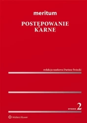 Meritum Postępowanie karne w.2 - Dariusz Świecki