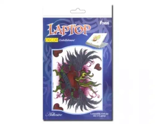 Dekoracja na laptopa Serce