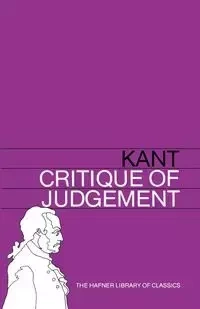 Critique of Judgement - Kant Immanuel
