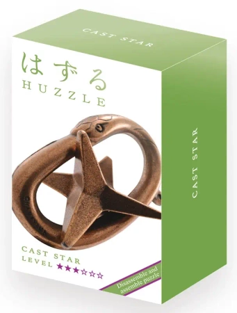 Łamigłówka Huzzle Cast Star poziom 3/6 - Hanayama