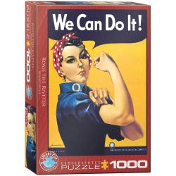 Puzzle 1000 elementów. Stare plakaty - We Can Do It!