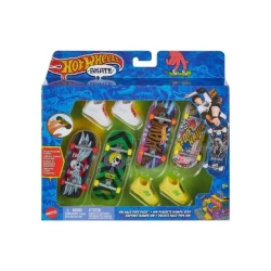 Hot Wheels Skate Deskorolka + buty 4-pak HVM14 - Mattel