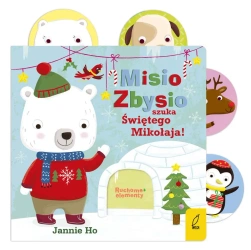 Ruchome elementy. Misio Zbysio szuka Świętego Mikołaja! - opracowanie zbiorowe