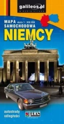 Niemcy mapa samochodowa 1:650000/Galileos/ - praca zbiorowa