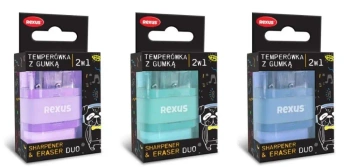Gumka + temperówka Rexus teens mix - Beniamin