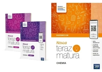 ZESTAW NOWA TERAZ MATURA CHEMIA VADEMECUM + ZBIÓR ZADAŃ MATURA 2025 CZ 1+2 - praca zbiorowa